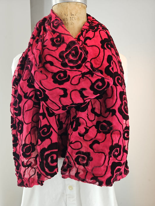 Swirl Black Rosa