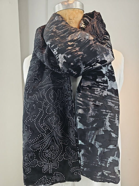 Shadow Illusion (Double Burnout Velvet Design)